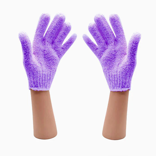 Spa Exfoliating gloves