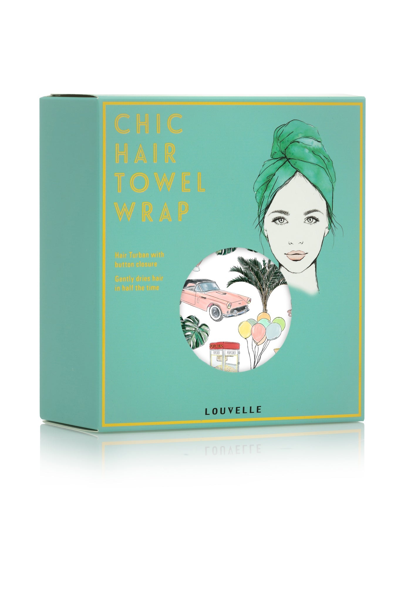 Louvelle Hair Towel Wraps