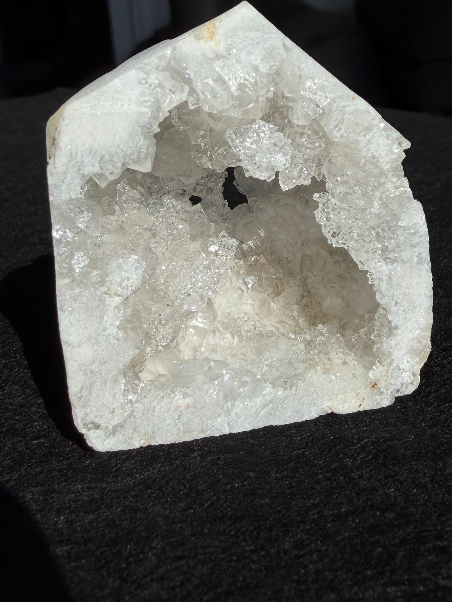 Clear Quartz Geode Point 05