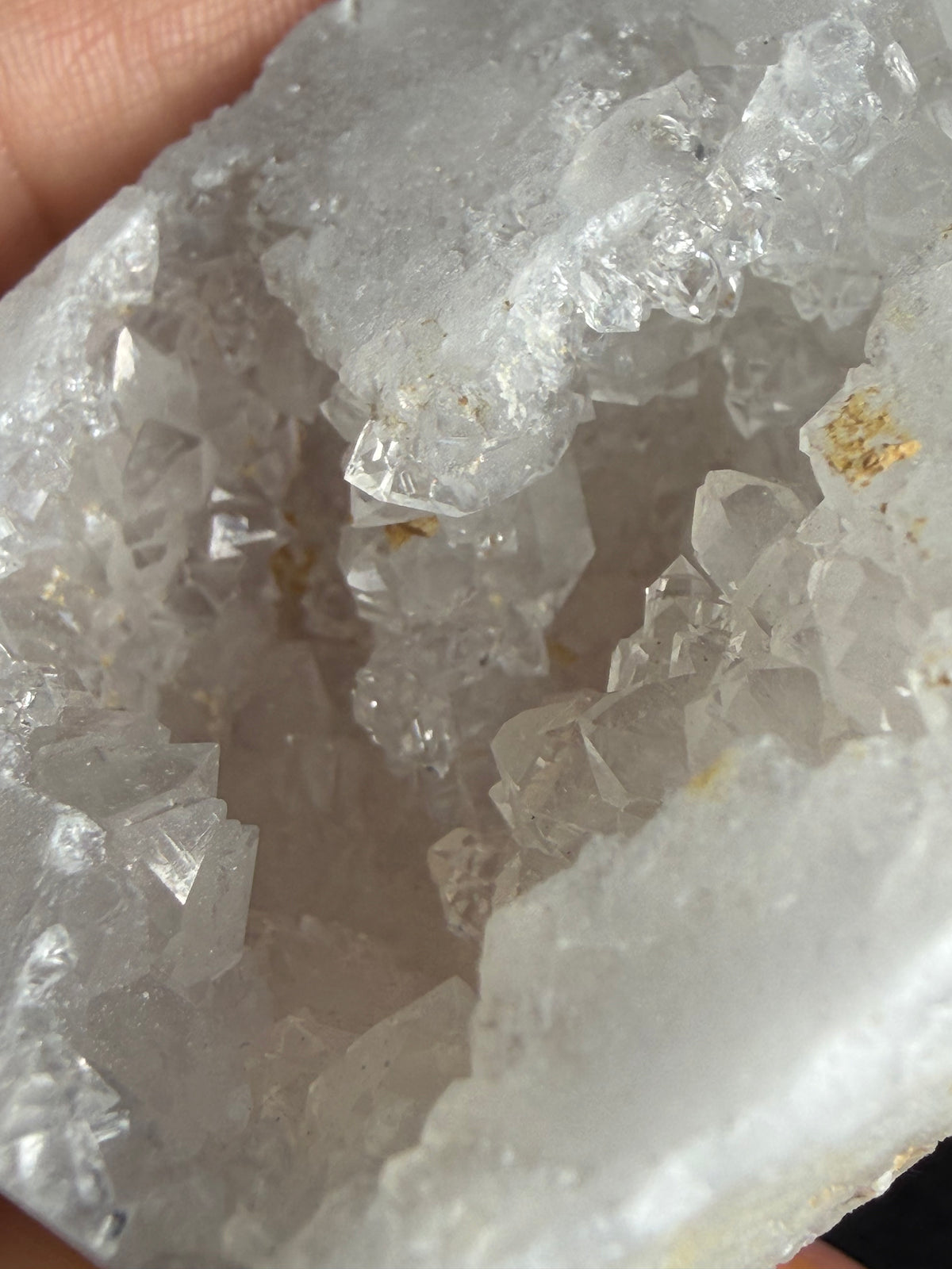 Clear Quartz Geode Point 03