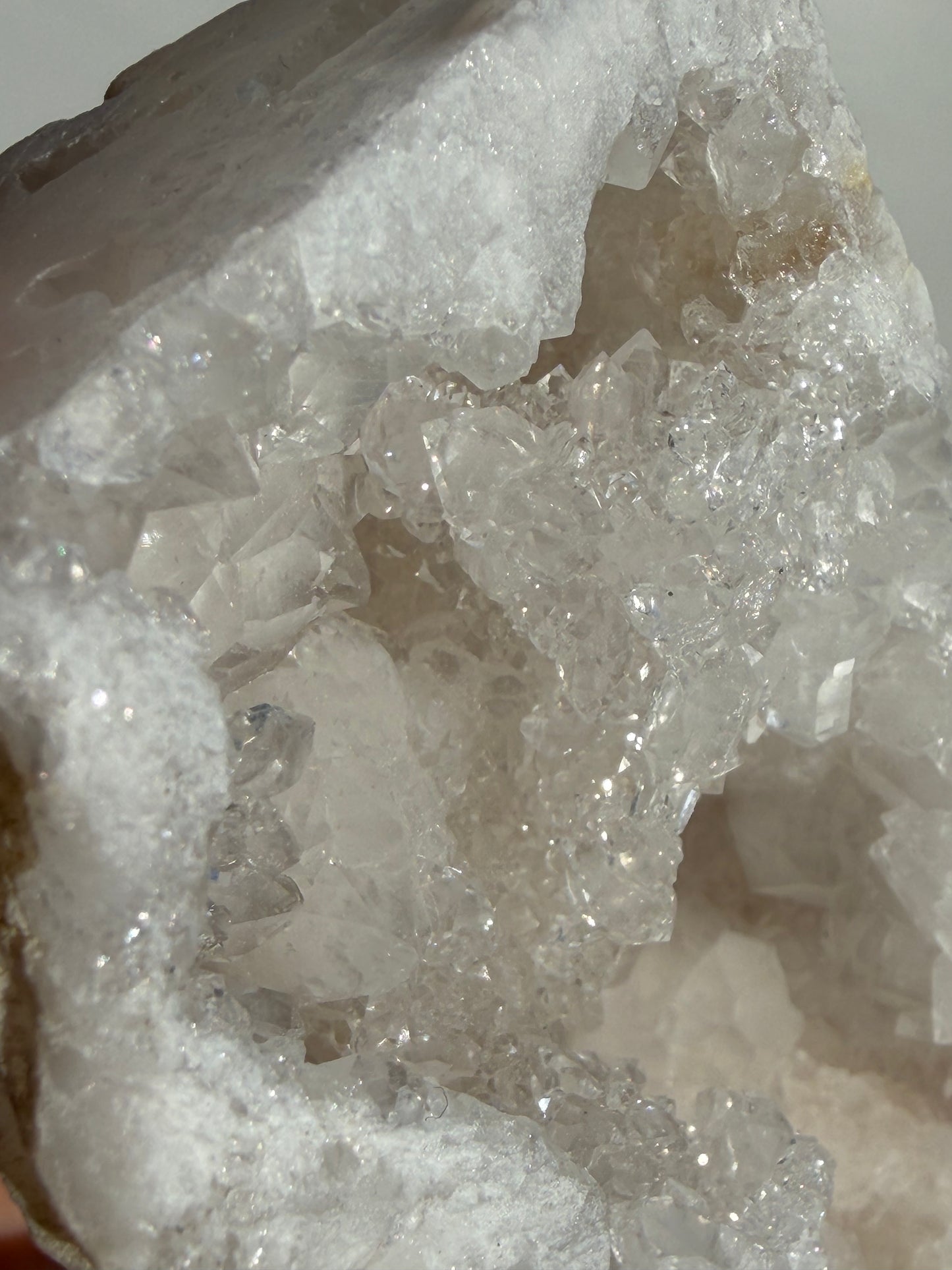 Clear Quartz Geode Freeform Point 01