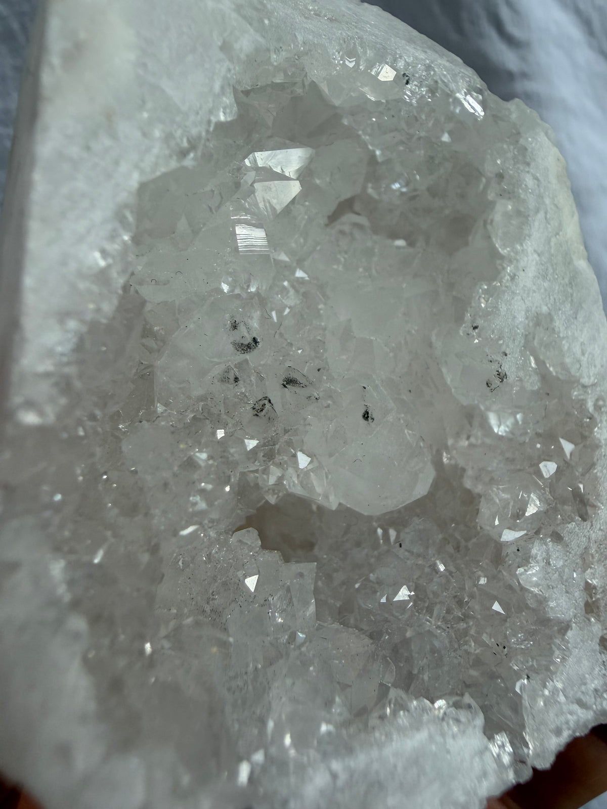 Clear Quartz Geode Point 02