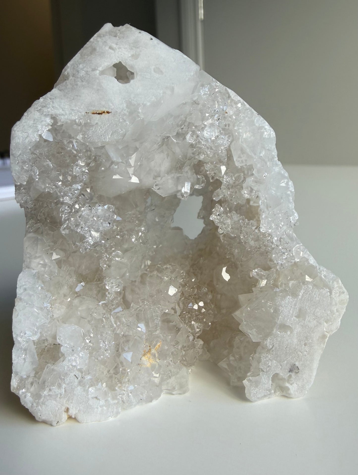 Clear Quartz Geode Point 04