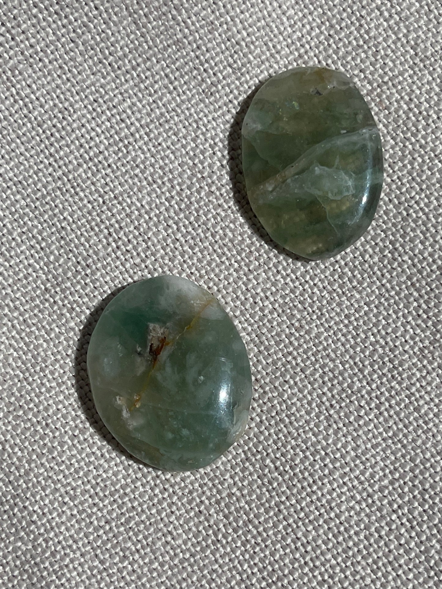 Green Fluorite Pocket Stone