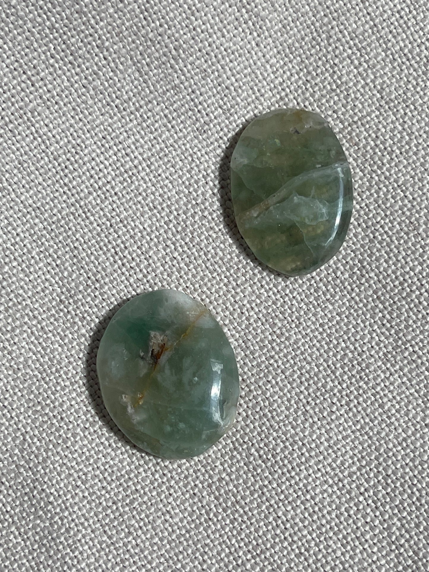 Green Fluorite Pocket Stone