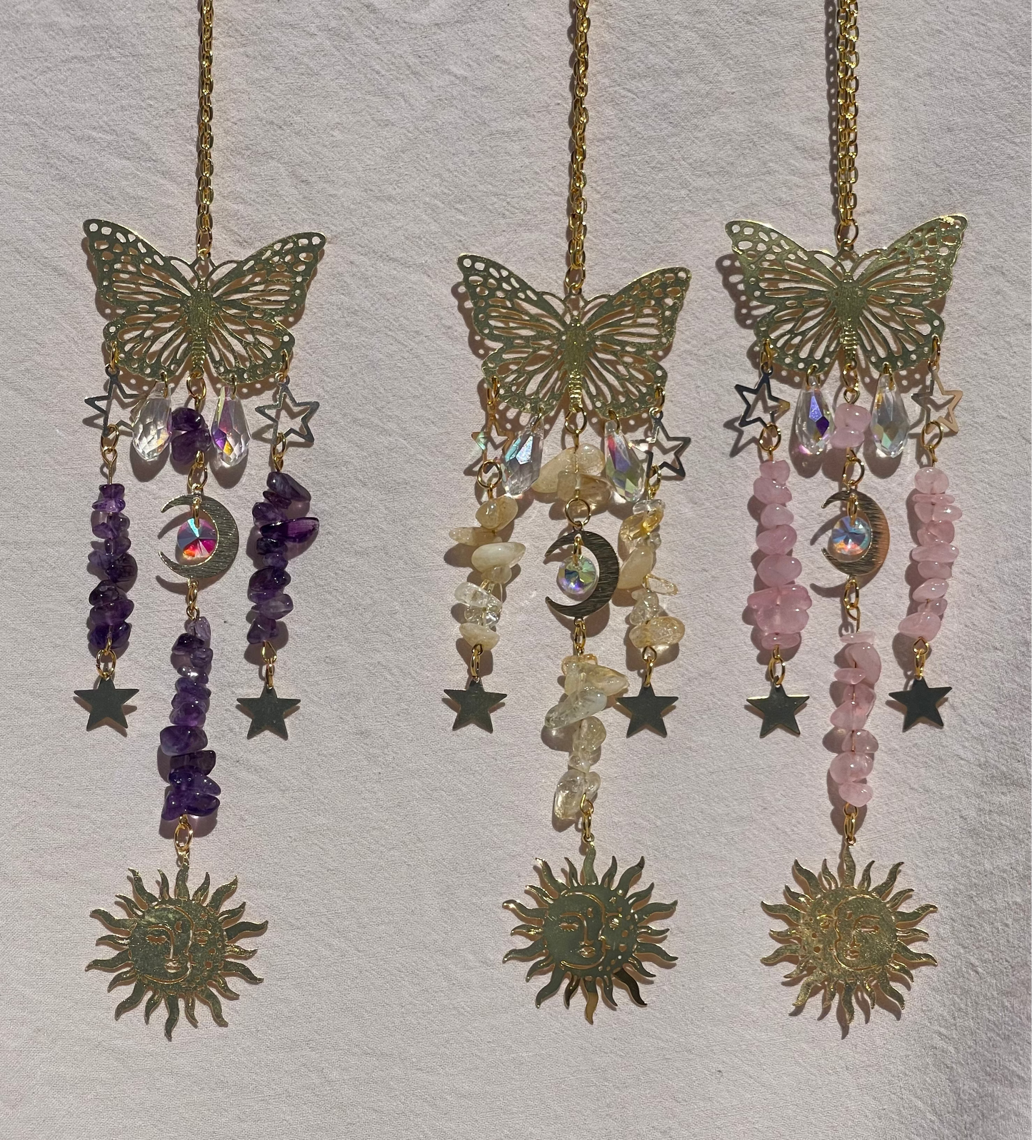 Crystal Butterfly Sun-Catcher Ornament