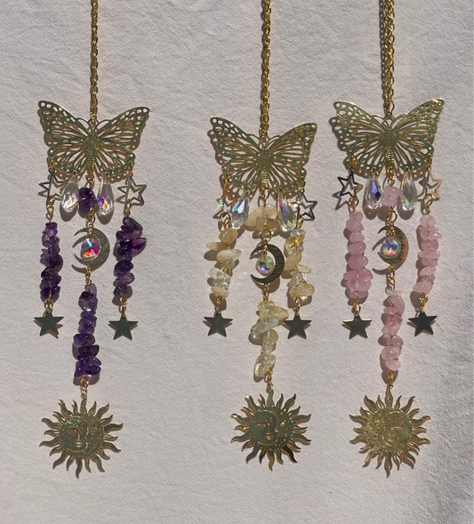 Crystal Butterfly Sun-Catcher Ornament