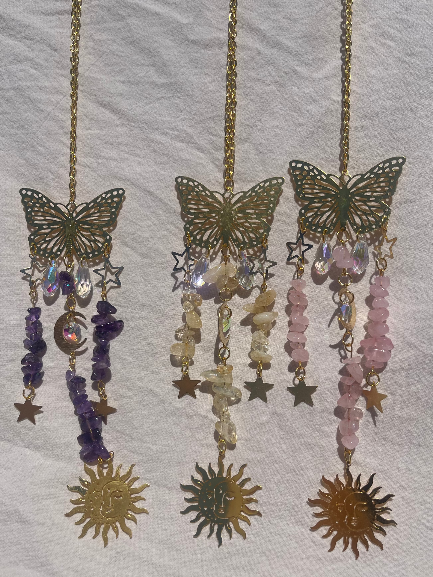 Crystal Butterfly Sun-Catcher Ornament