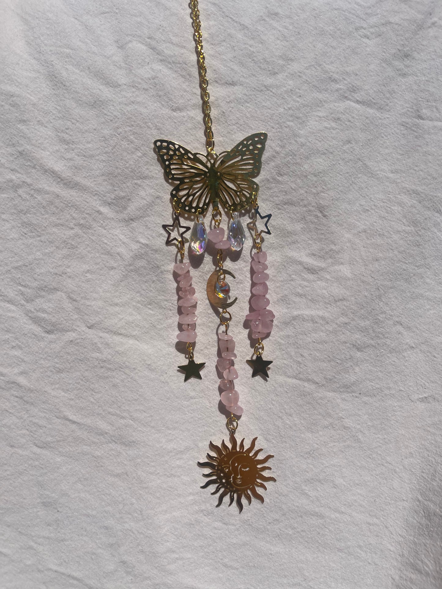 Crystal Butterfly Sun-Catcher Ornament