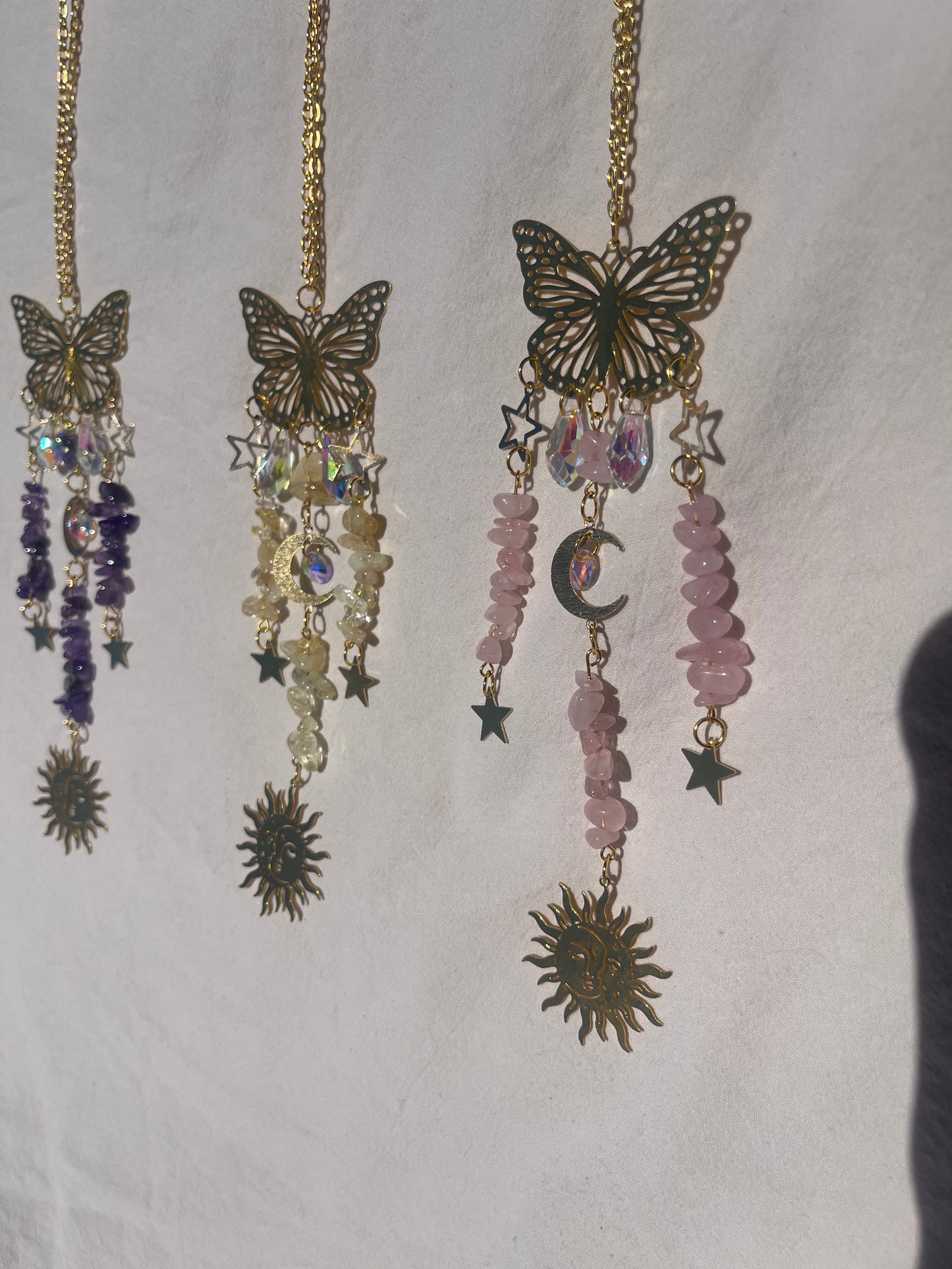 Crystal Butterfly Sun-Catcher Ornament