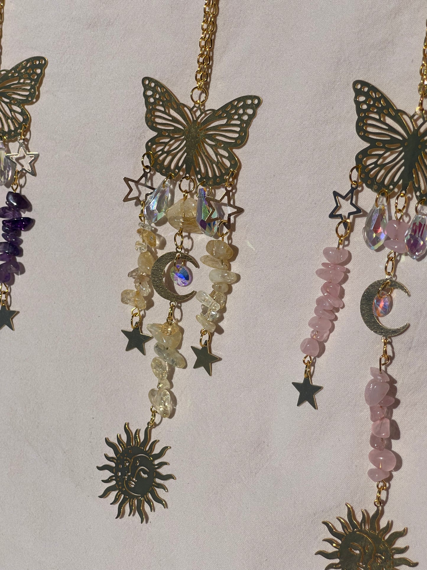 Crystal Butterfly Sun-Catcher Ornament