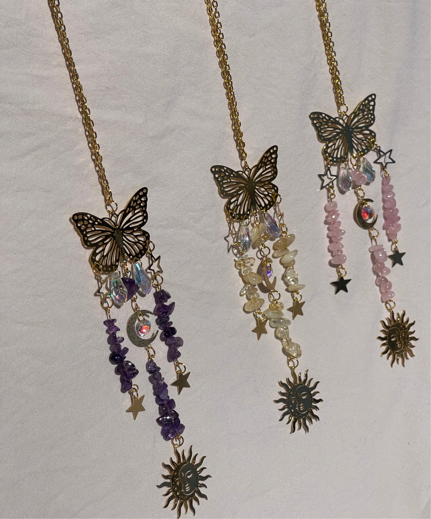 Crystal Butterfly Sun-Catcher Ornament