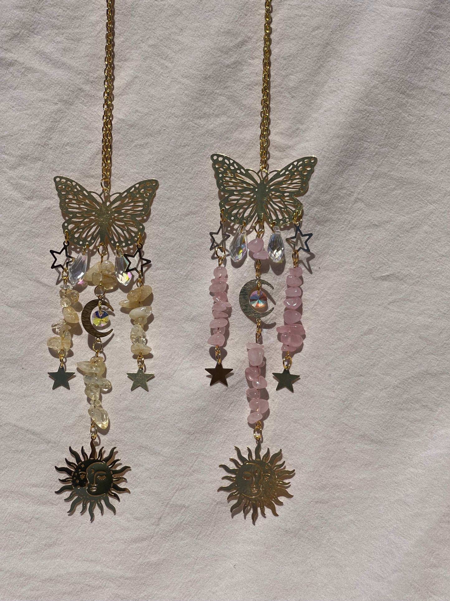 Crystal Butterfly Sun-Catcher Ornament