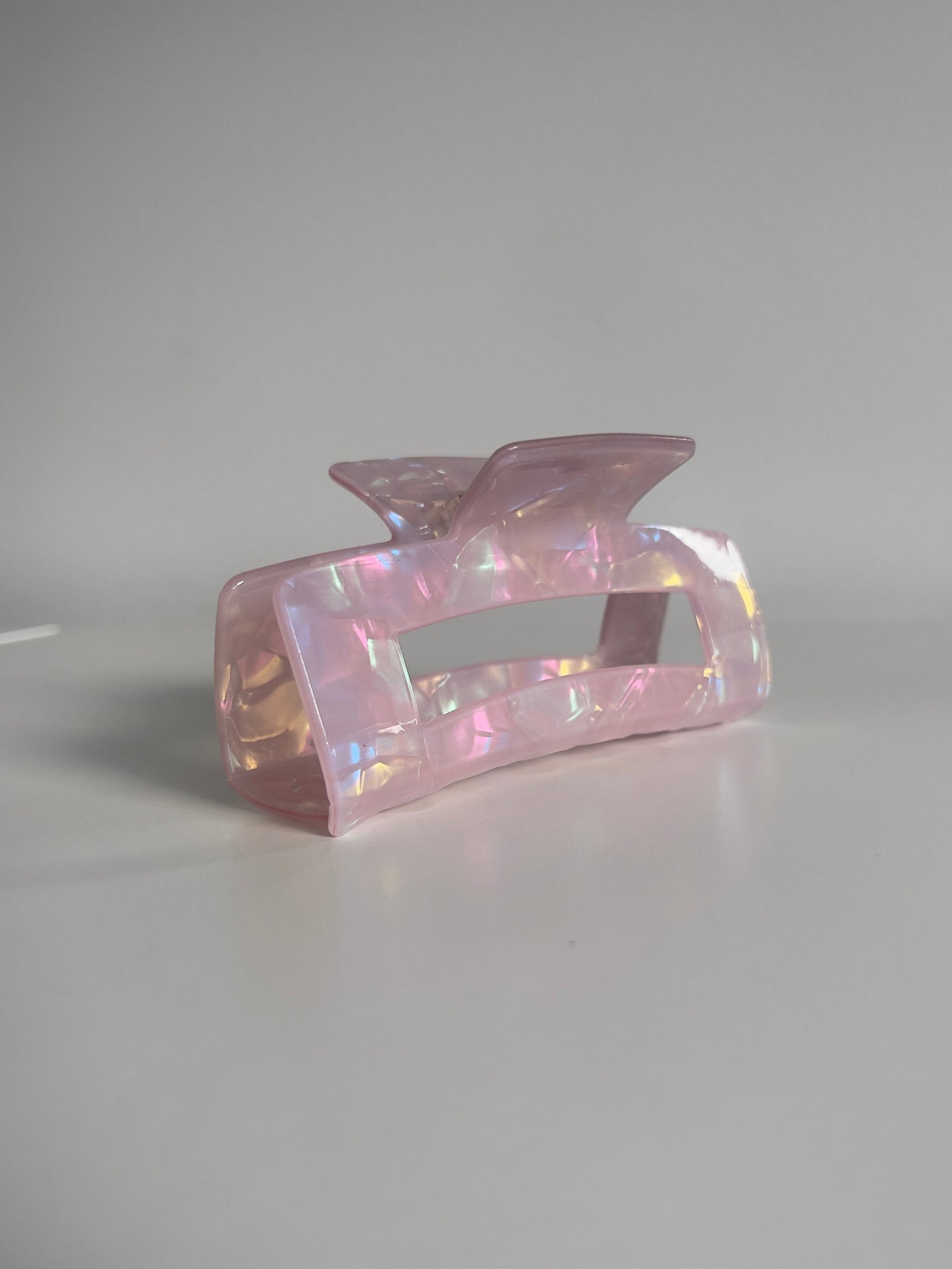 Pearl Reflective Claw Clips