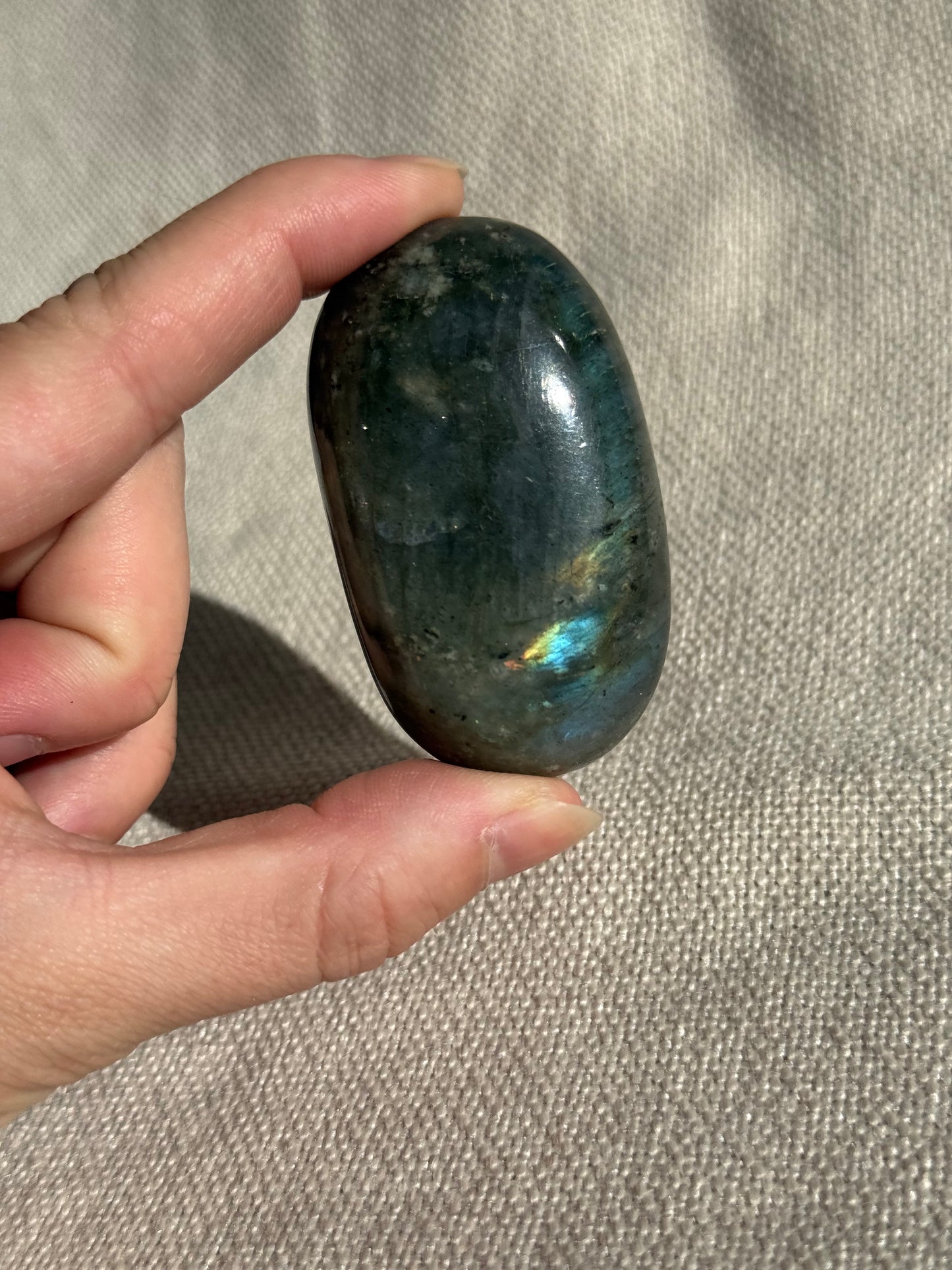Labradorite Palm Stone