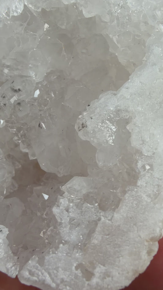 Clear Quartz Geode Point 02